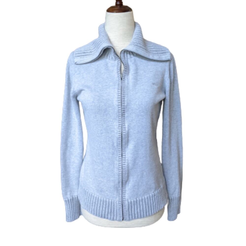 Esprit Full-Zip Shawl Collar Mid Weight Sweater Cardigan Sz Medium